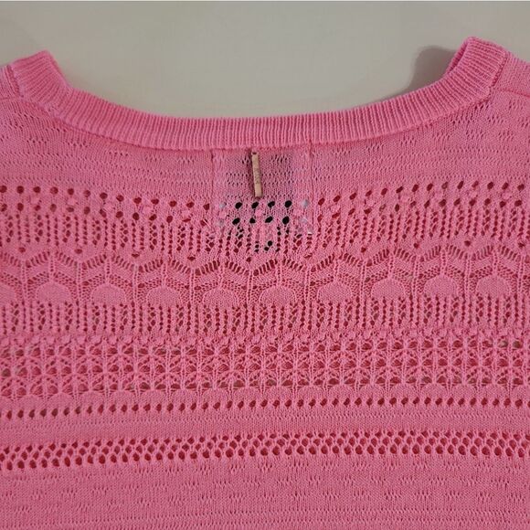 Misa Los Angeles Kelly Knit Top Coral-Pink - Picture 12 of 16